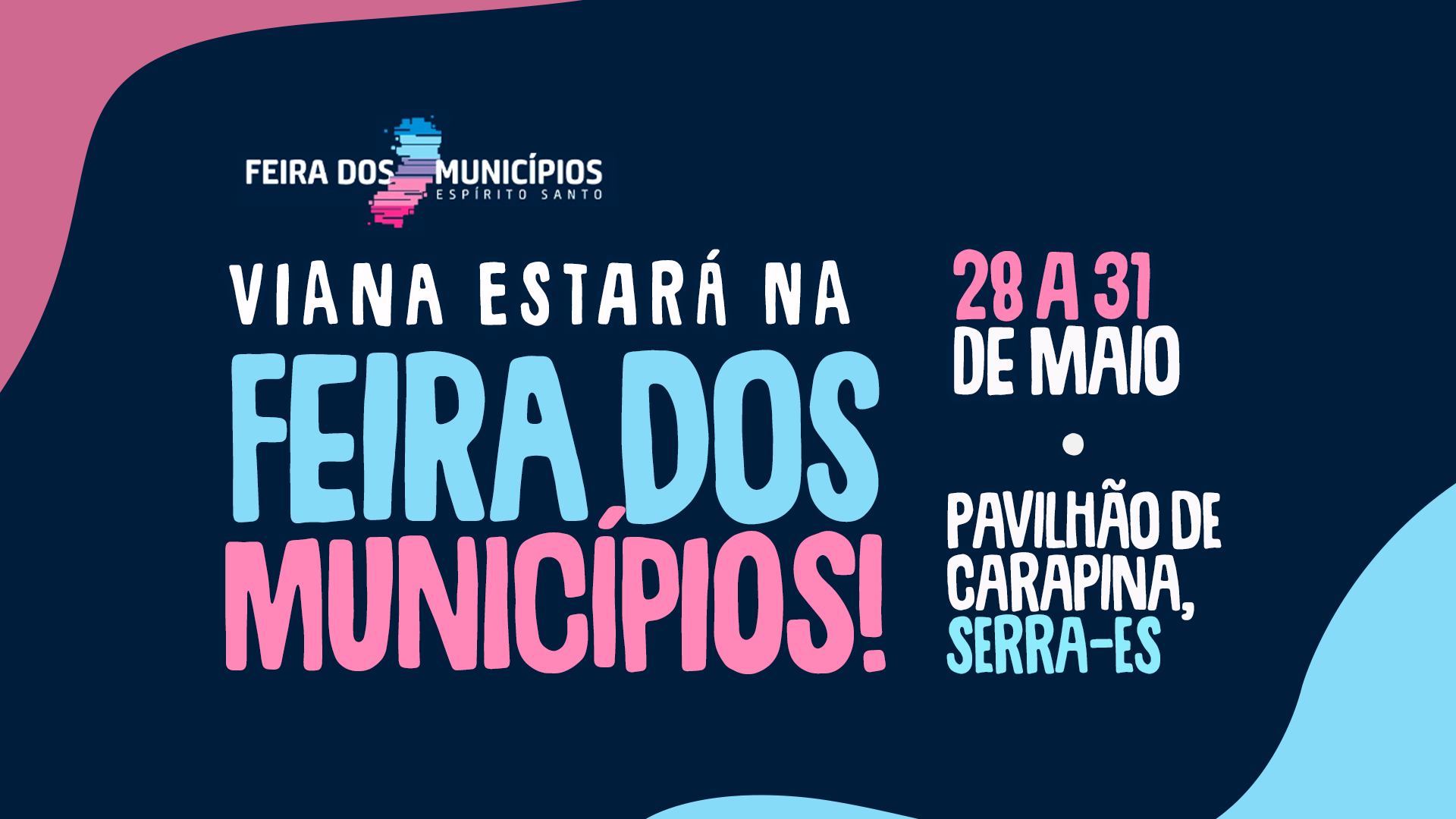 Viana leva a força cultural e religiosa de Araçatiba para a Feira dos Municípios 2026